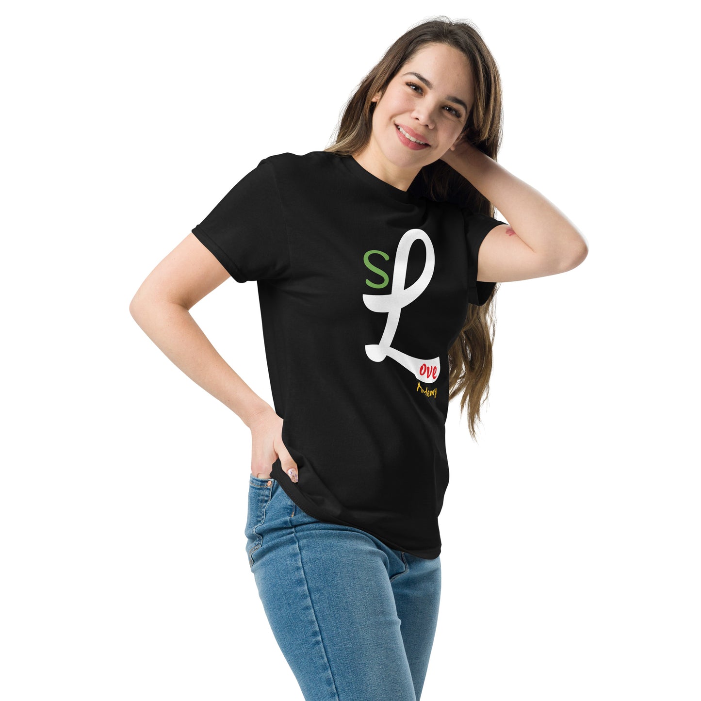 SL Academy Unisex classic blk tee